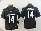 Youth Nike Jets 14 Sam Darnold Black New 2019 Vapor Untouchable Limited Jersey,baseball caps,new era cap wholesale,wholesale hats